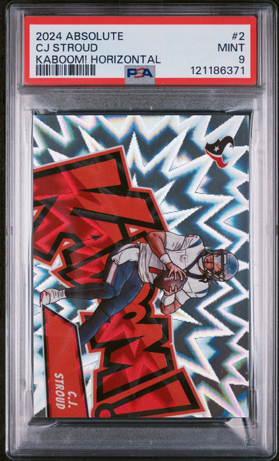 2024 Panini Absolute Kaboom! Horizontal Cj Stroud #2 PSA 9