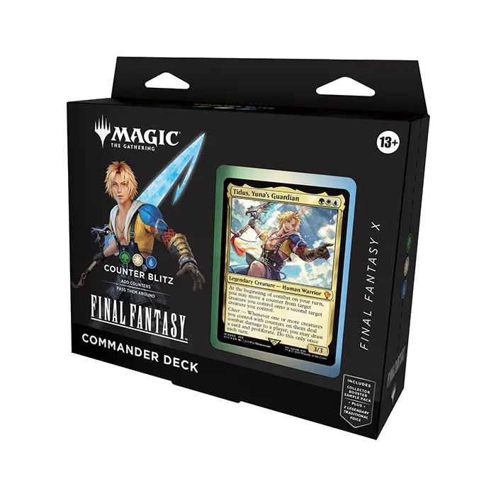 Magic: The Gathering TCG: Final Fantasy Commander Decks - Complete Set of 4