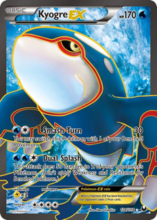 Kyogre Ex (104 Full Art) - Dark Explorers (Dex)