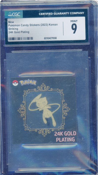 CGC 9 Mew Candy Stickers Korean