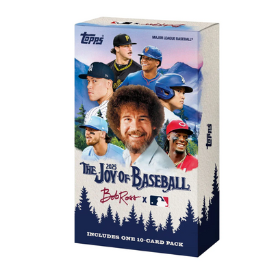 2025 Topps X Bob Ross The Joy Of Baseball Happy Little Box