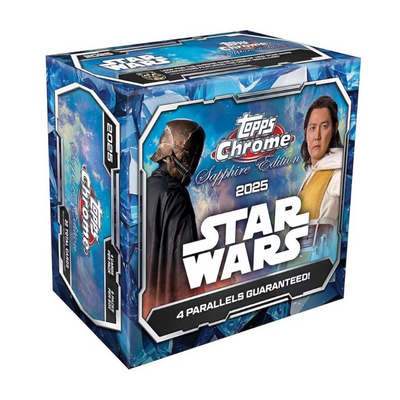 2025 Topps Chrome Star Wars Sapphire Hobby Box
