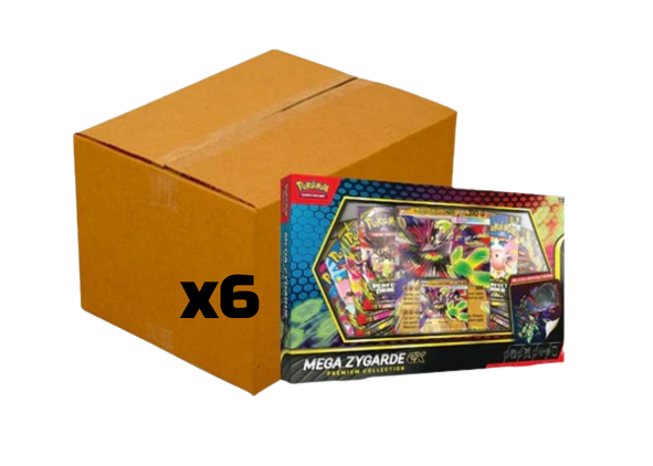 Sealed Case Mega Zygarde Ex Premium Collection