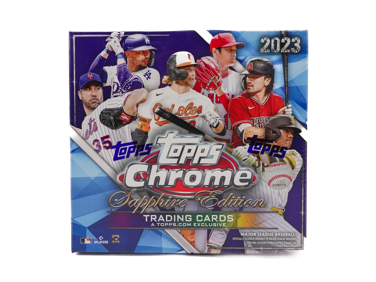 2023 Topps Chrome Sapphire Edition Hobby Box