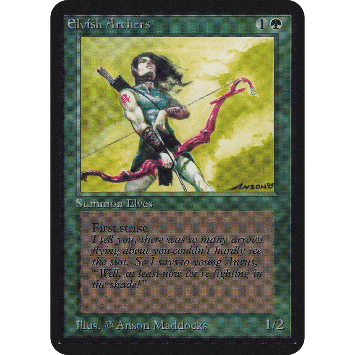 Elvish Archers [Limited Edition Alpha]