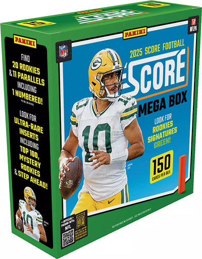 2025 Panini Score Football Mega 20 Box Case