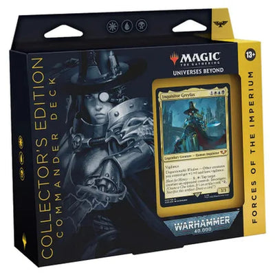 Magic The Gathering: Universes Beyond: Warhammer 40,000 - Forces Of The Imperium Commander Deck (Collector's Edition)