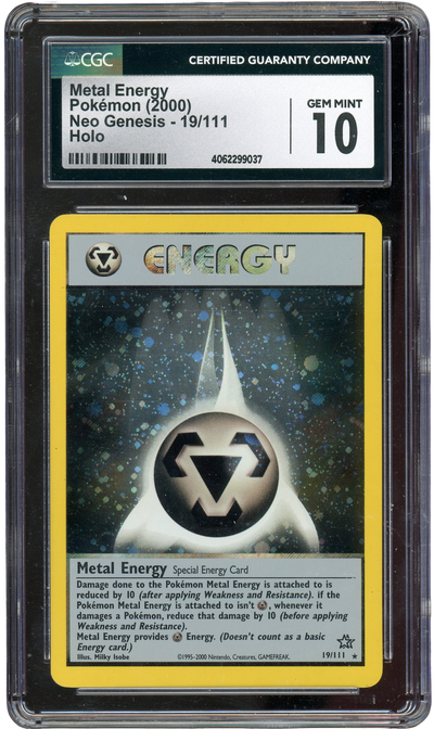 CGC 10 Metal Energy Neo Genesis Holo