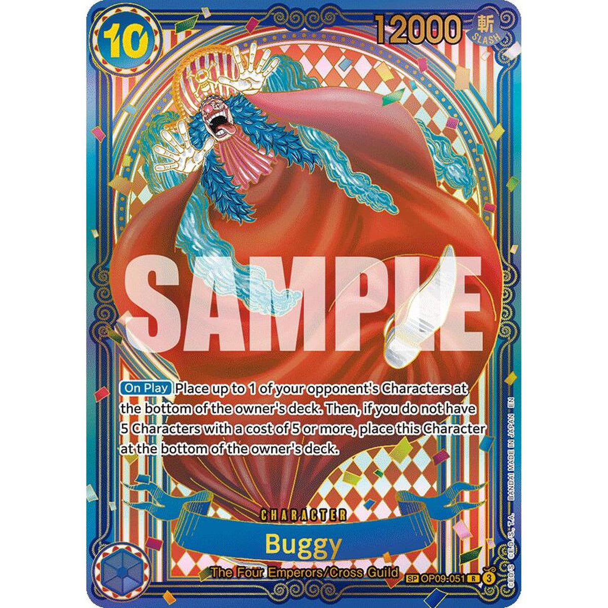 Buggy (Op09-051) (Sp) (Gold) [The Azure Sea's Seven]