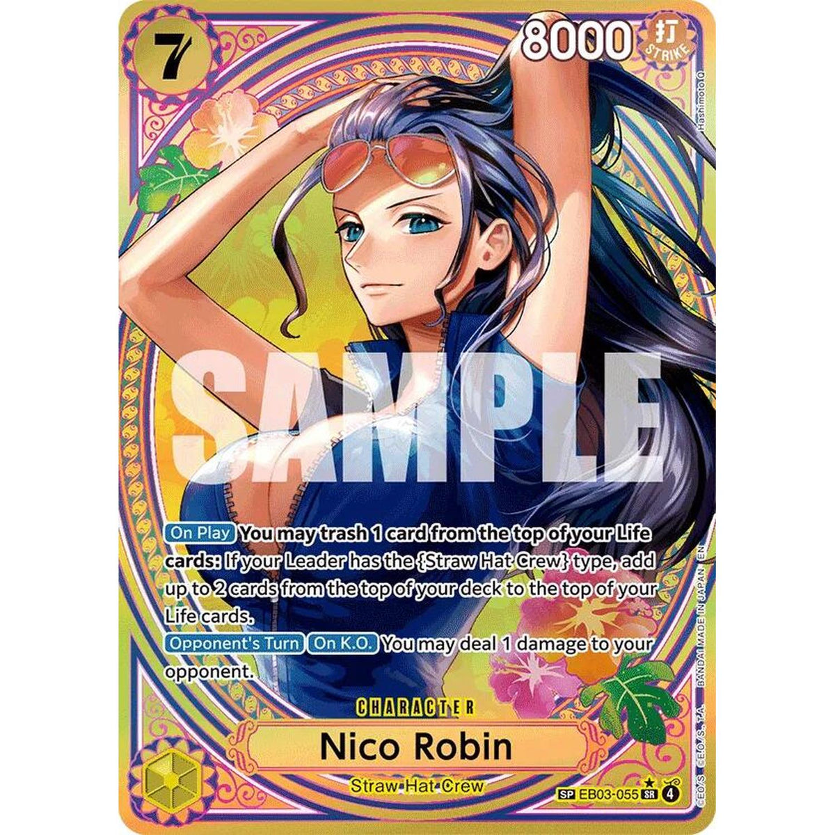 Nico Robin (055) (Sp) (Eb03-055) [Extra Booster: One Piece Heroines Edition]  Foil