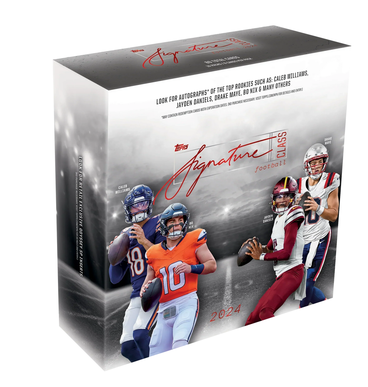 2024 Topps Signature Class Football Mega 20 Box Case