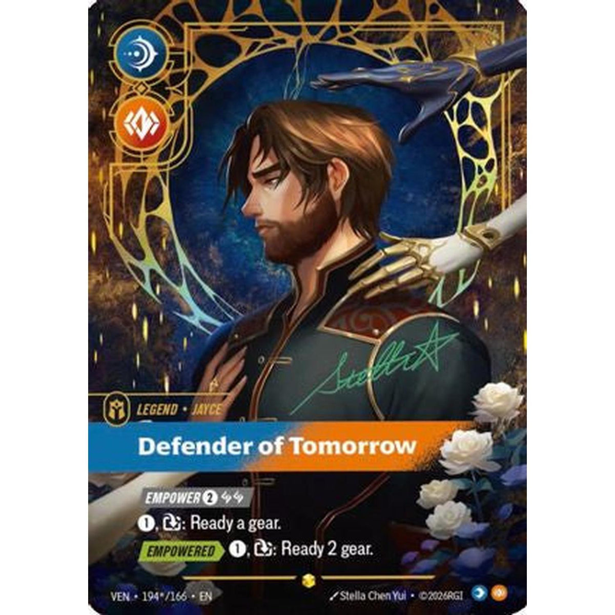 Jayce - Defender Of Tomorrow (Signature) (194*/166) [Vendetta] Foil