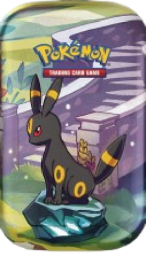 Prismatic Evolutions Mini Tin