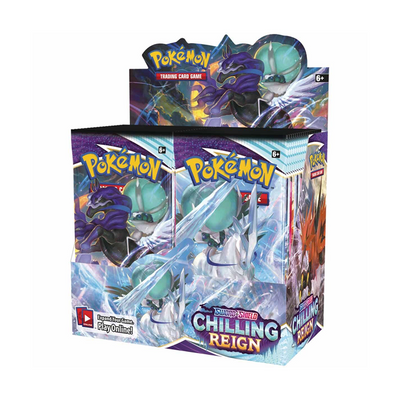 Pokemon Sword And Shield Chilling Reign Booster Box