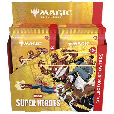 Magic The Gathering: Marvel Super Heroes: Collector Booster Box