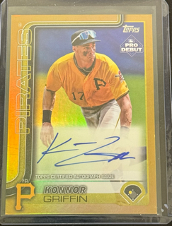 2025 Topps Pro Debut - Konnor Griffin Pd-32 - Gold Auto /50