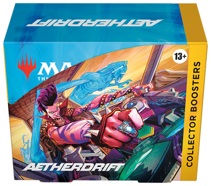 Magic: The Gathering TCG: Aetherdrift Collector Booster Box - 12 Packs