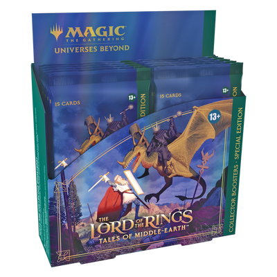 Magic The Gathering: Lord Of The Rings Holiday Special Edition Collector Booster Display Box