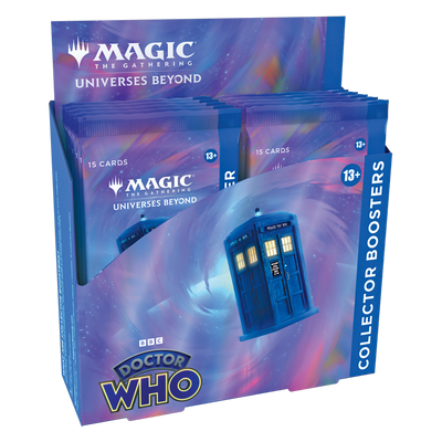Magic The Gathering: Universes Beyond: Doctor Who Collector Booster Display