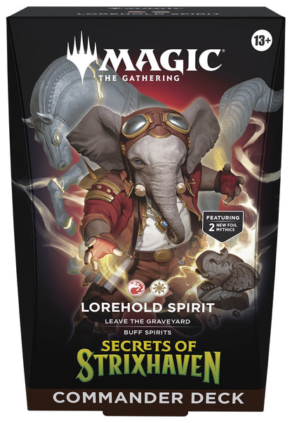 Magic: The Gathering TCG: Secrets of Strixhaven Commander Decks - Set of 5
