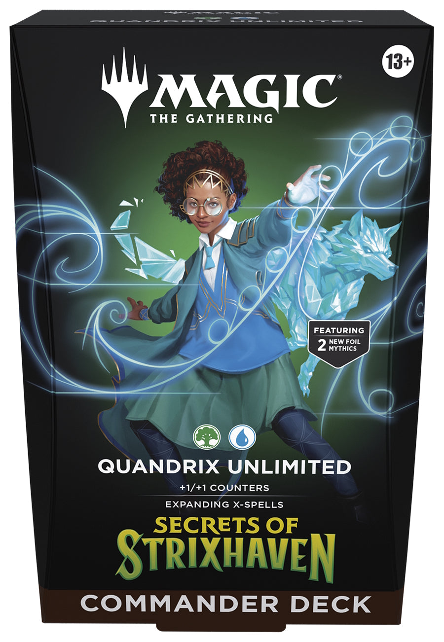 Magic: The Gathering TCG: Secrets of Strixhaven Commander Decks - Set of 5
