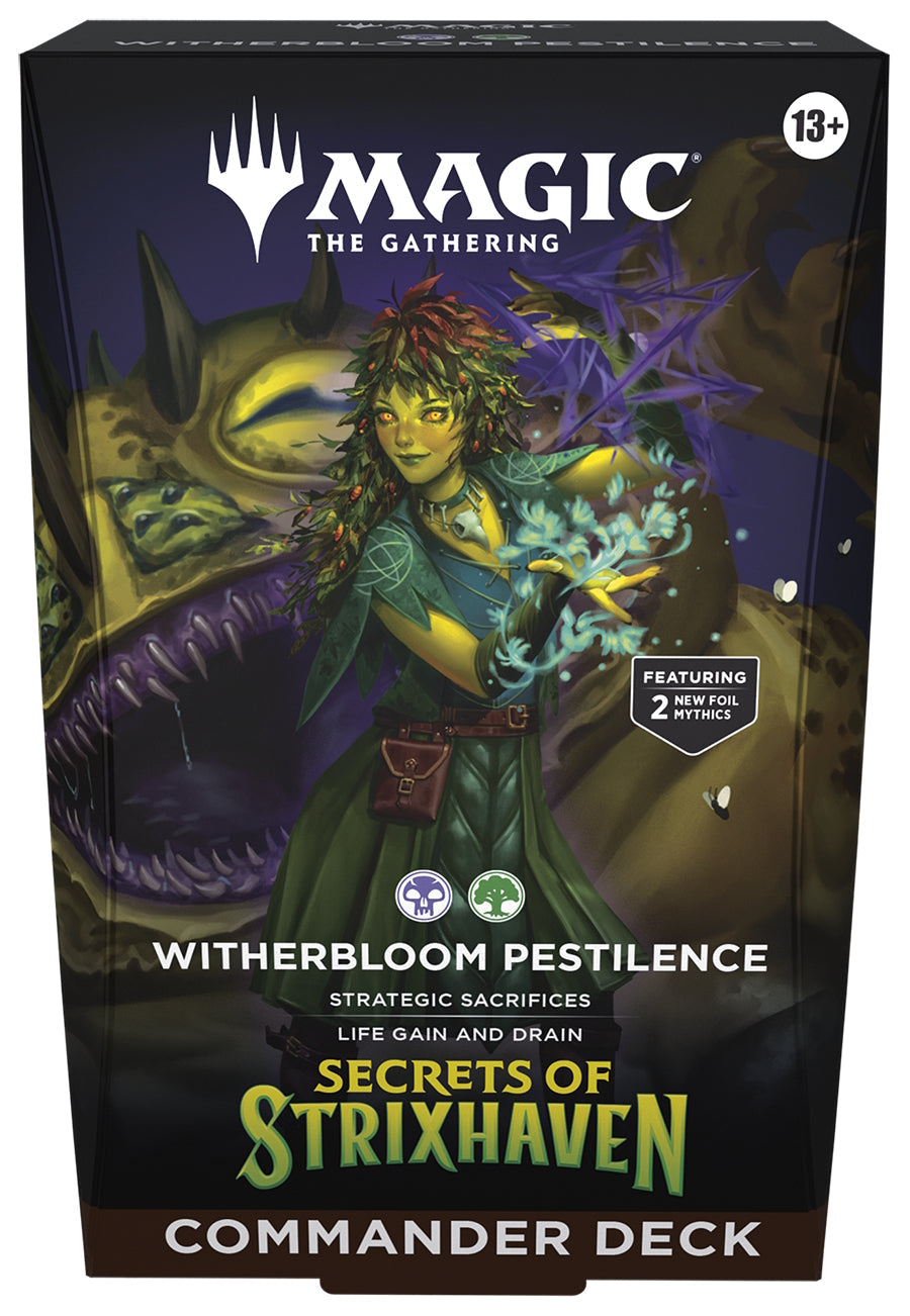 Magic: The Gathering TCG: Secrets of Strixhaven Commander Decks - Set of 5