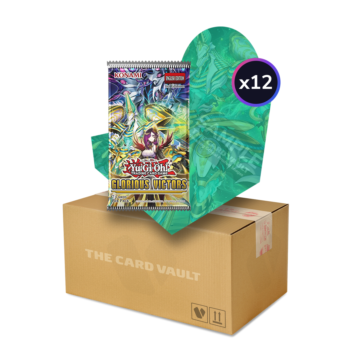Yu-Gi-Oh! - Glorious Victors - Display Case (12X Booster Boxes) (1St Edition)