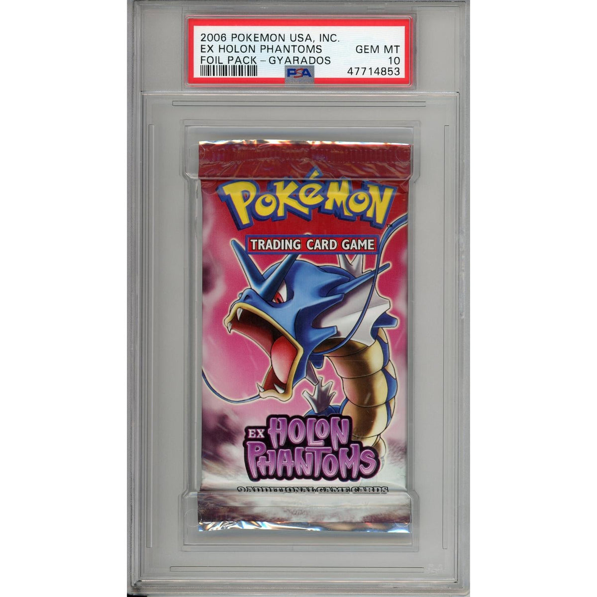 Pokemon Graded: Ex Holon Phantoms Foil Pack PSA 10
