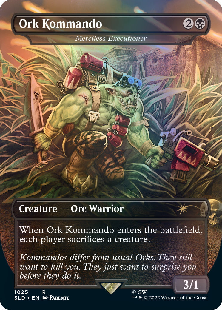 Magic: The Gathering TCG: Secret Lair x Warhammer 40,000: Orks - FOIL