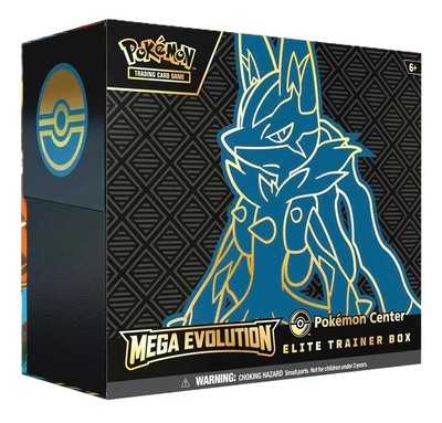 Pokemon Mega Evolution - Pokemon Center Elite Trainer Box (Exclusive) [Mega Lucario] - Me01: Mega Evolution (Meg)