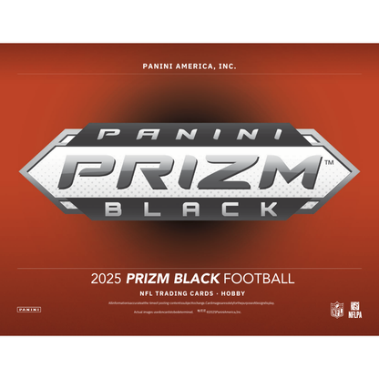 2025 Panini Prizm Black Football Hobby Box