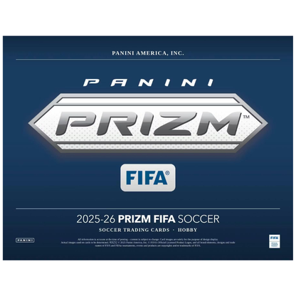 2025/26 Panini Prizm FIFA Soccer Hobby 12 Box Case