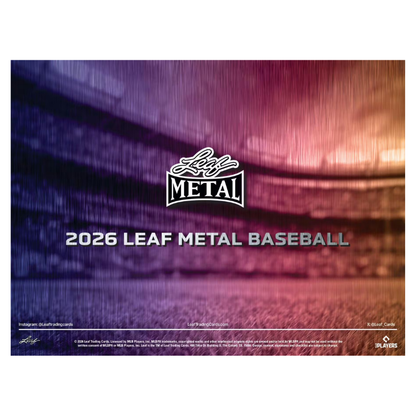 2026 Leaf Metal Baseball Hobby Box