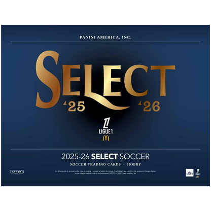2025/26 Panini Select Ligue 1 Soccer H2 12 Box Case