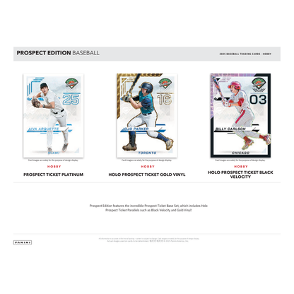 2025 Panini Prospect Edition Baseball Hobby Box