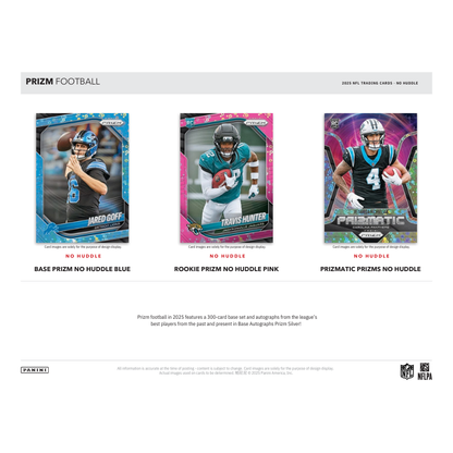 2025 Panini Prizm Football No Huddle 20 Box Case