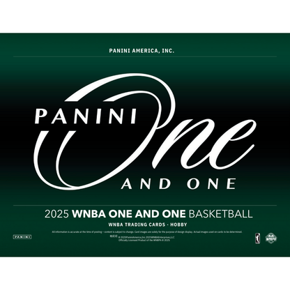 2025 Panini One and One WNBA Basketball Hobby Box