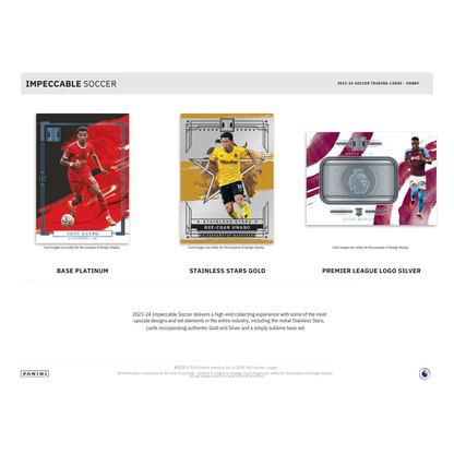 2023/24 Panini Impeccable Soccer Hobby Box