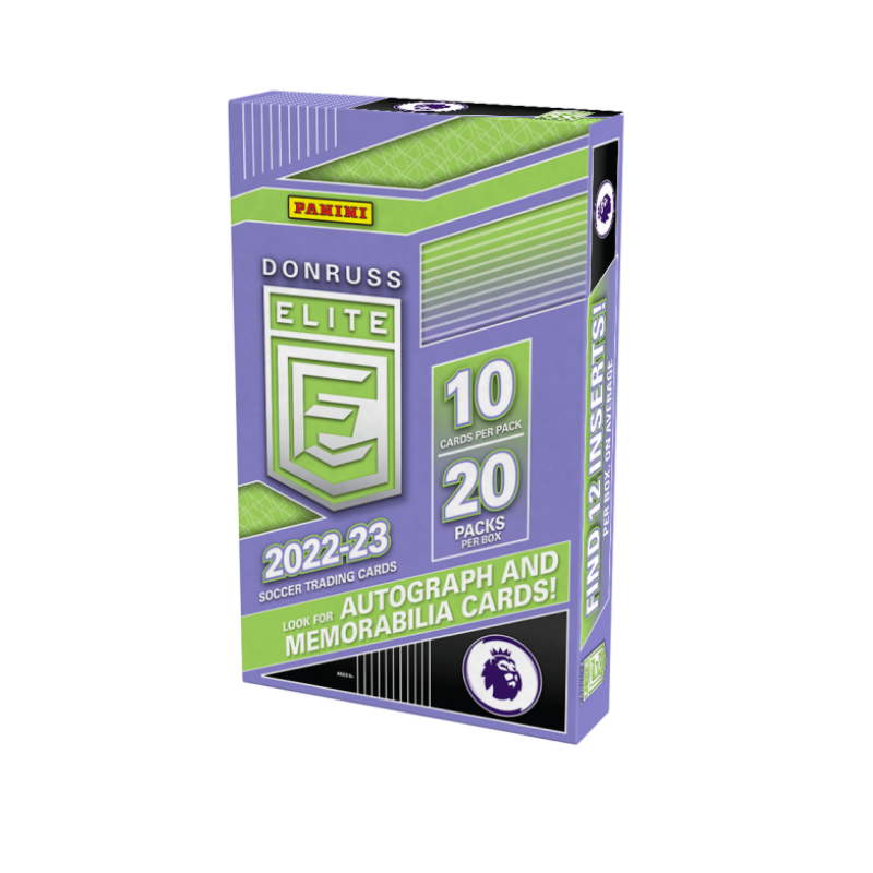 2022/23 Panini Donruss Elite PL Soccer Retail Box