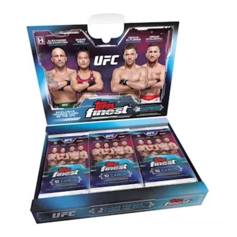 2025 Topps Finest UFC Hobby 8 Box Case