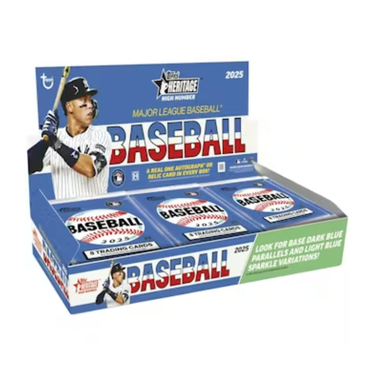 2025 Topps Heritage High Number Baseball Hobby Box