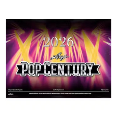 2026 Leaf Pop Century Hobby Box