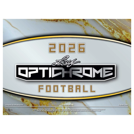 2026 Leaf Optichrome Football Hobby Box