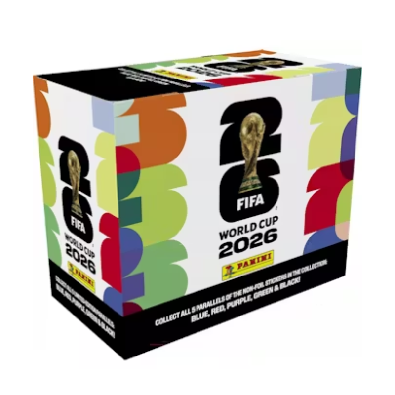 2026 Panini FIFA World Cup Soccer 25 Pack Sticker 30 Box Case
