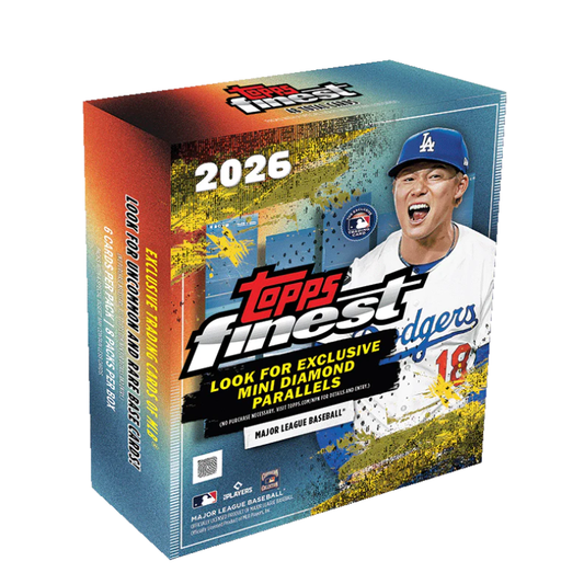 2026 Topps Finest Baseball Mega Box