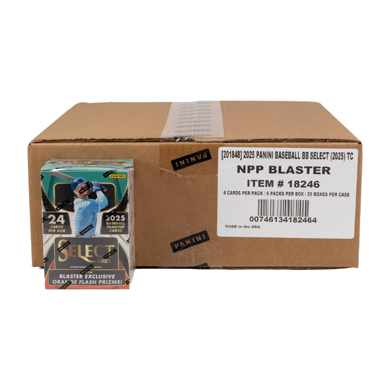 2025 Panini Select Baseball Blaster 20 Box Case