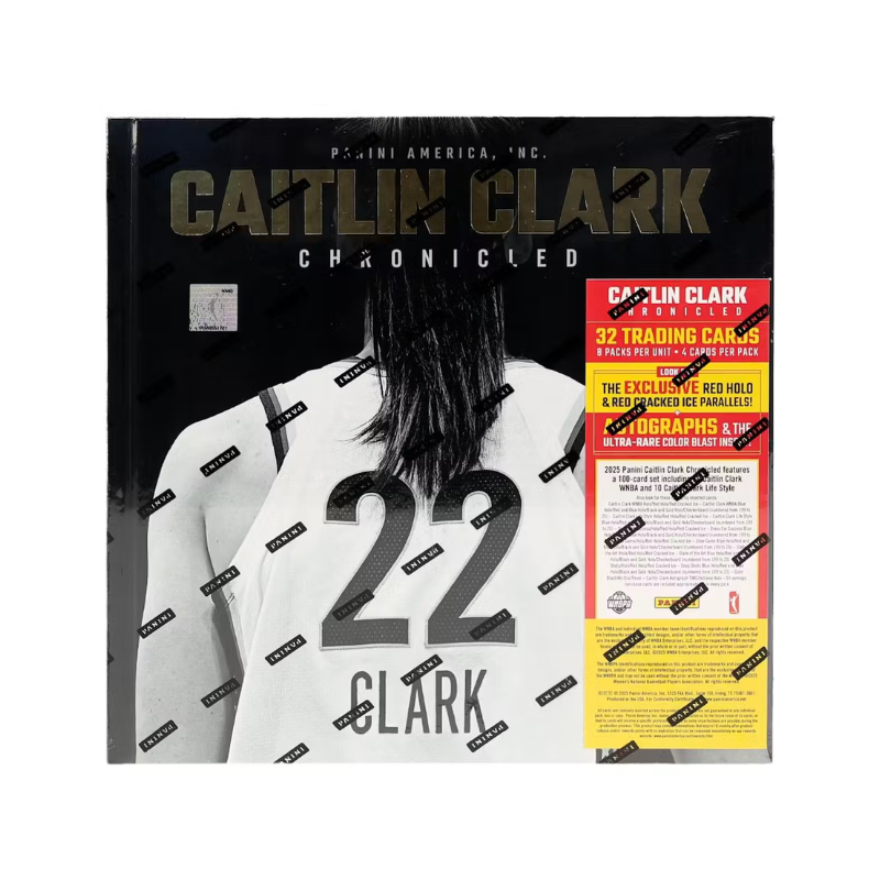 2025 Panini Caitlin Clark Chronicled Keepsake Box