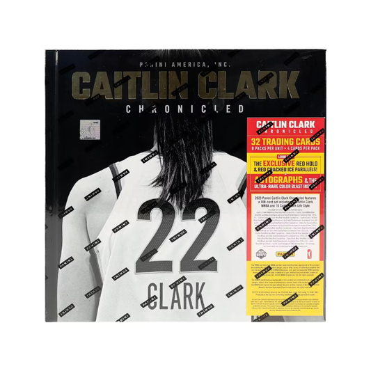 2025 Panini Caitlin Clark Chronicled Keepsake Box