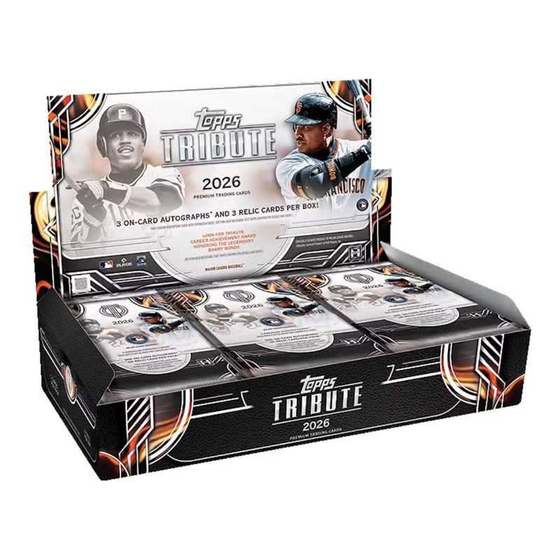 2026 Topps Tribute Baseball Hobby 4 Box Case