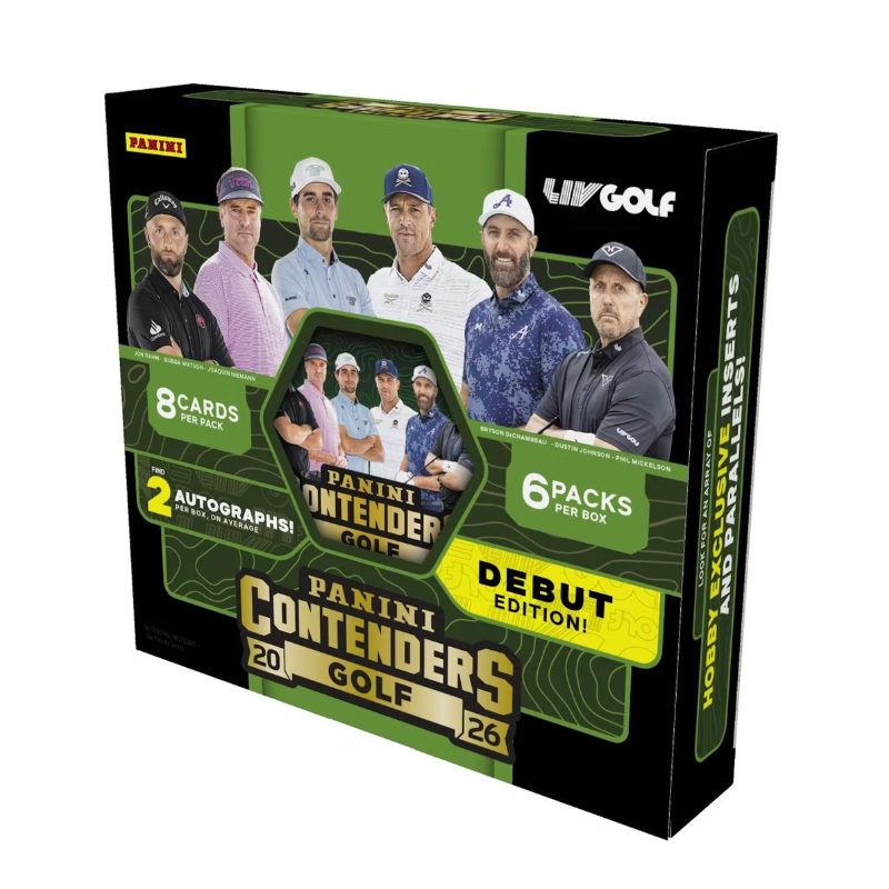2026 Panini Contenders LIV Golf Hobby Box
